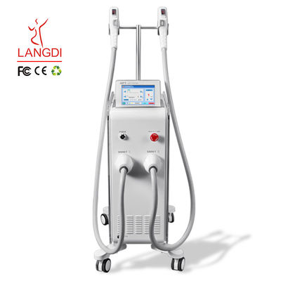 10ms E Light SHR Super Laser do usuwania włosów IPL Laserowa maszyna upiększająca