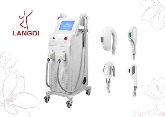 Sapphire Laser SHR Maszyna do usuwania włosów 640nm 480nm Permanentna