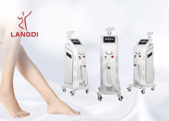 Biały 400ms 808nm diodowy laserowy system usuwania włosów dla kliniki