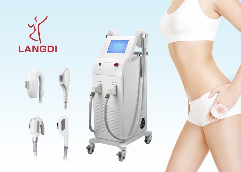 Bezbolesna maszyna do depilacji laserowej Ipl Opt Shr w klinice salonu Spa